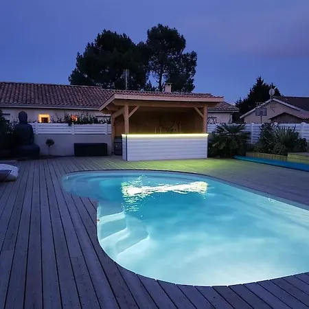 Maison Proche Ocean Avec Piscine Villa Saint-Medard-en-Jalles